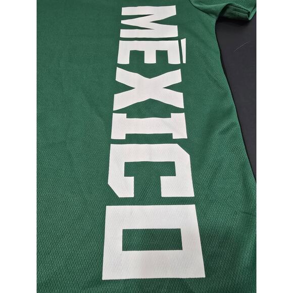Mexico National Football Team SNM Soccer Jersey Mens Medium Green Black - Picture 5 of 5